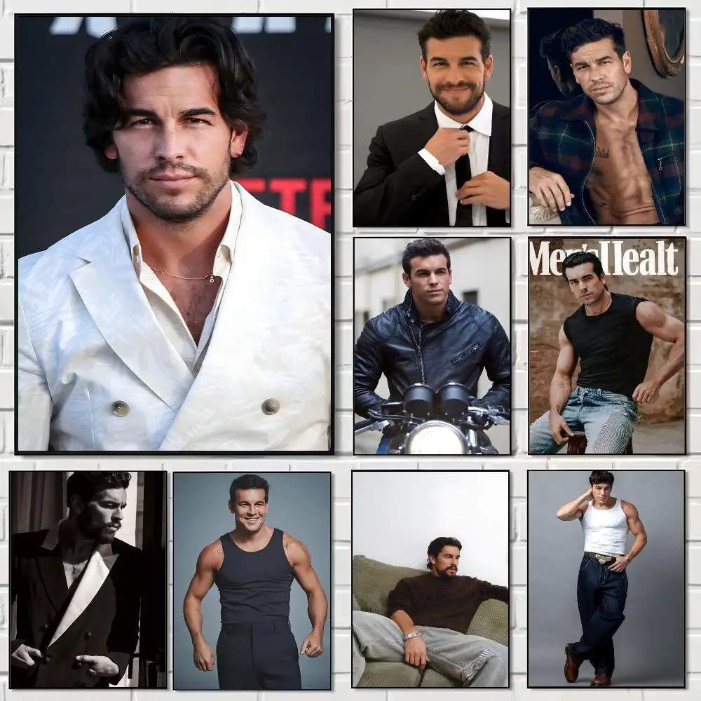 Spanish Actor Mario Casas Poster Pegatina artistica HD autoadhesiva impermeable para salon dormitorio
