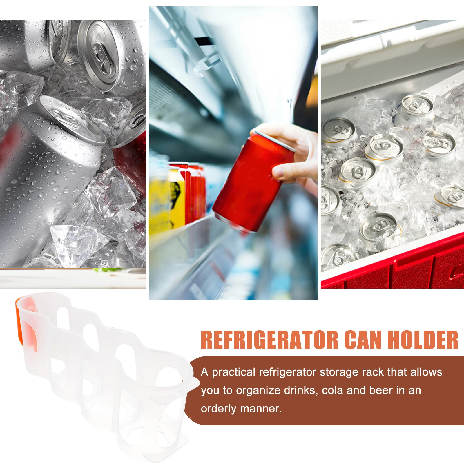 

Beverage Storage Box Fridge Organizer Drinks Beverages Soda Can for Pantry Holder Refrigerator Beer Bins