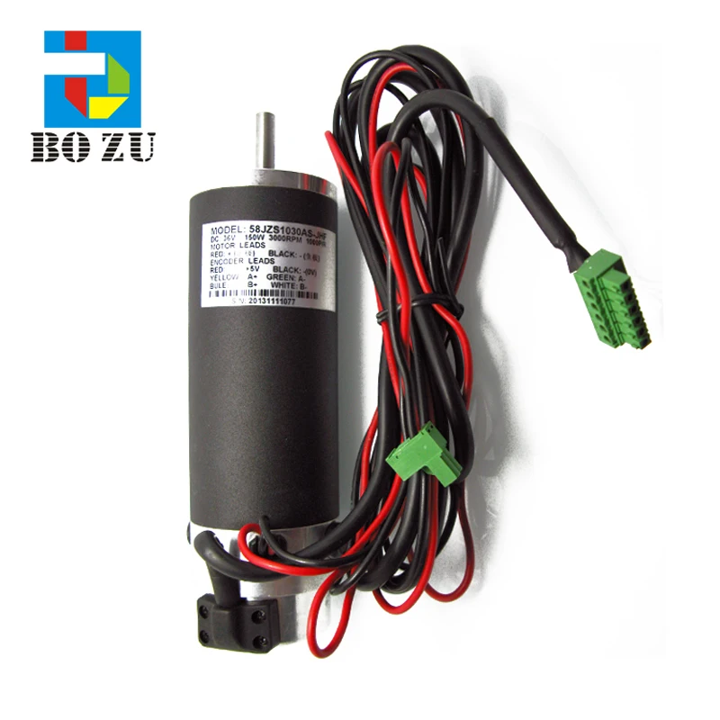 

New 36v 150w Jhf 58 Servo Motor 3000rpm/min 58JZS1030AS-JHF for Inkjet Printer Jhf Machine