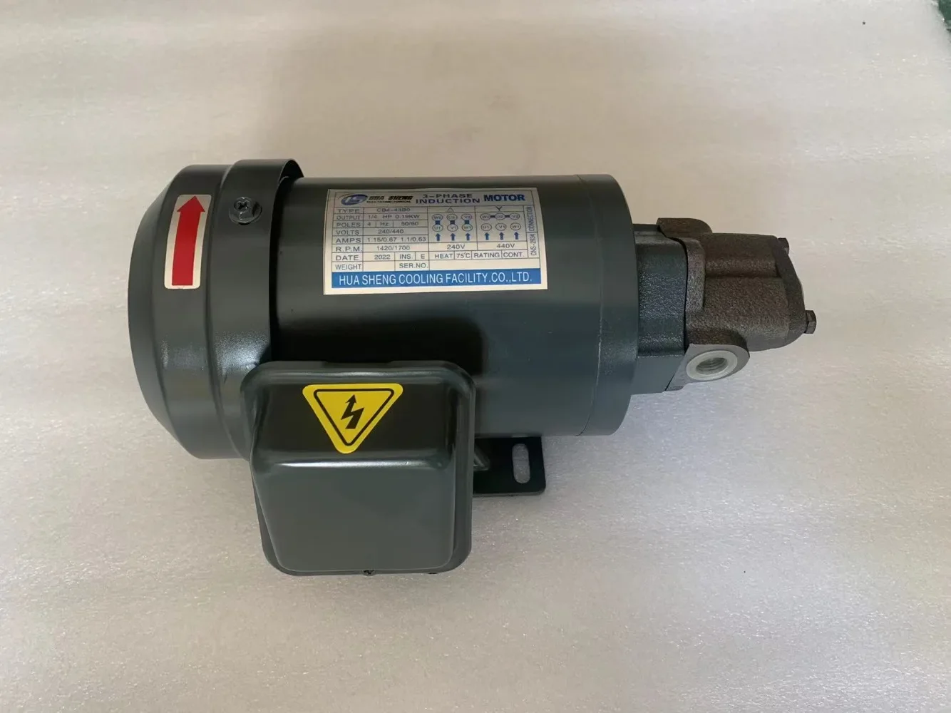 工作機械潤滑油ポンプ三角サイクロイドポンプ 220/380V オイルポンプモーター TOP-12A+1/4HP