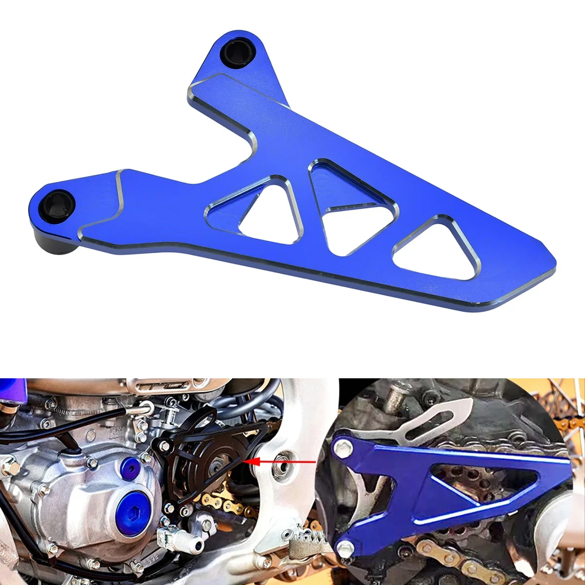 

Motorcycle Front Sprocket Cover Chain Protector Guard For Yamaha YZ250 YZ250X YZ250F WR250F YZ 250 250X 250F WR Dirt Pit Bike