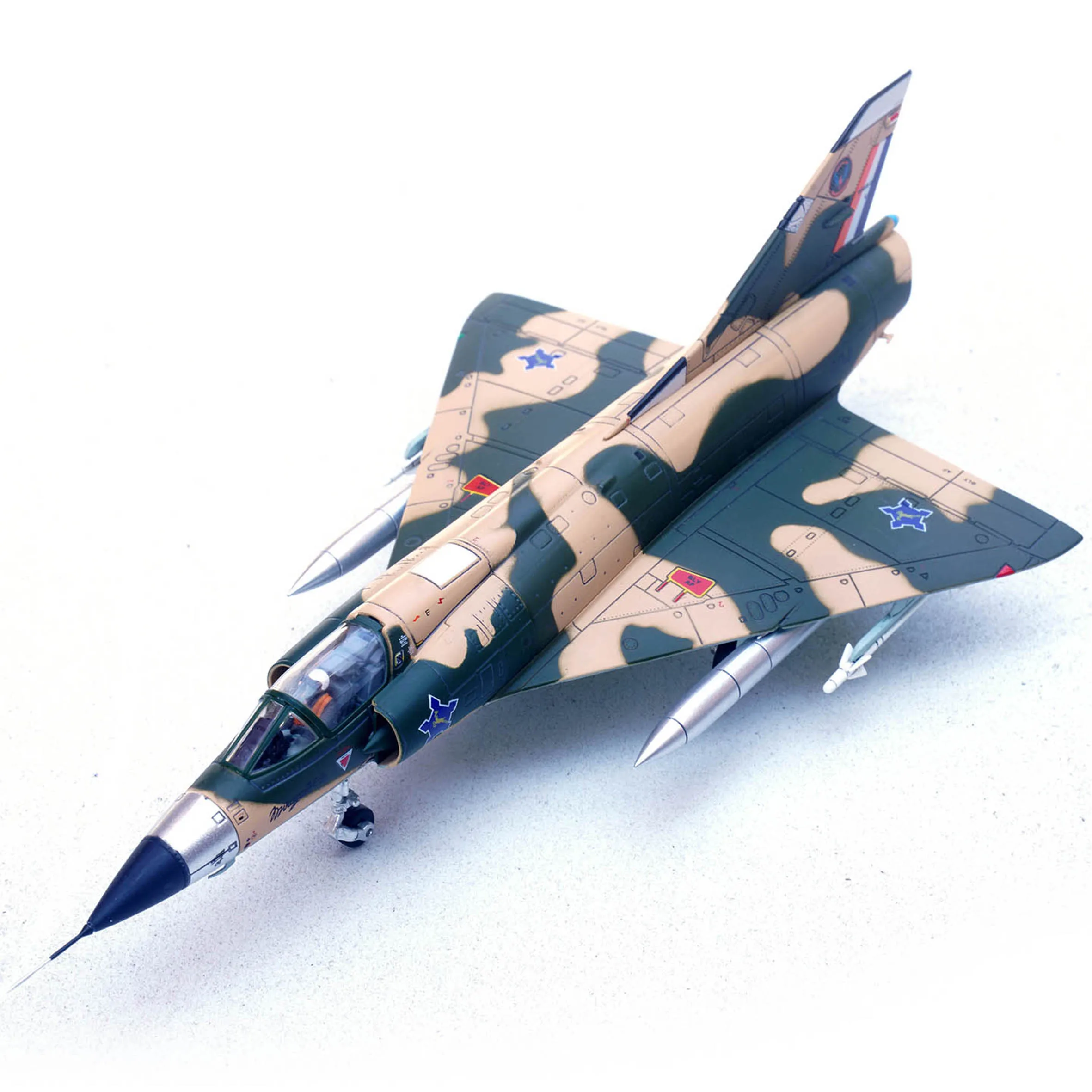 

14648PF 1:72 Mirage 3 Fighter CZ Flying Cheetah 2 Squadron Republic of South Africa 1982 Alloy Collection Model