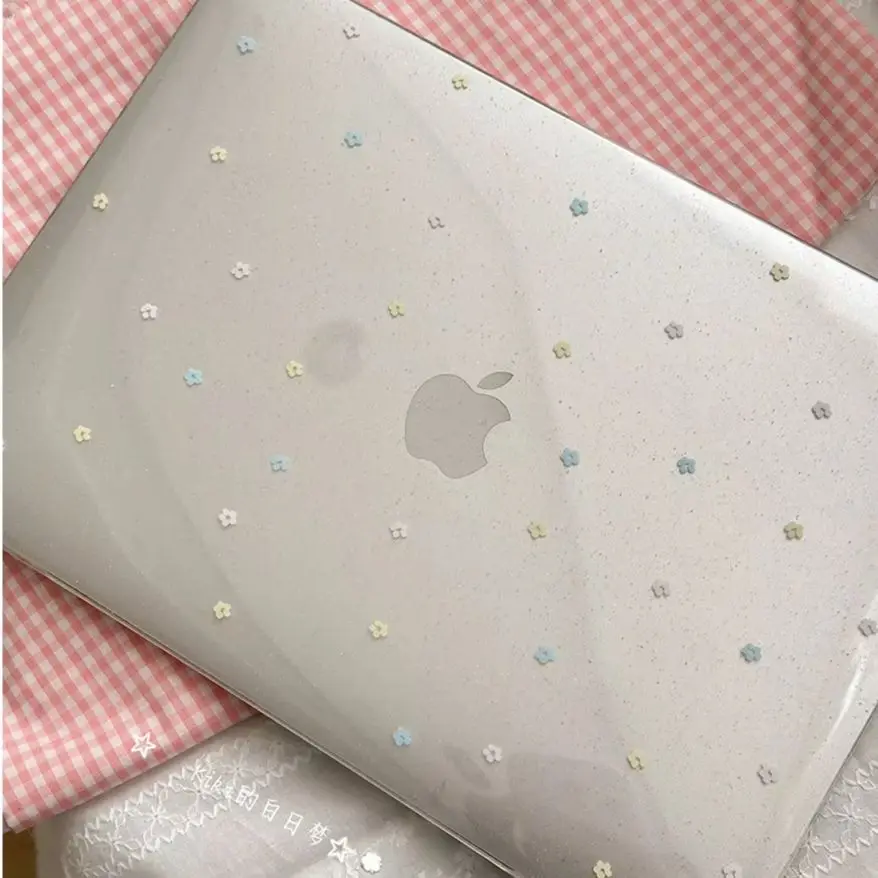 Colorful Flower Shining Laptop Cover For Macbook Air 13 15inch NEO A3404 M5 M4 A3113 A3241 A2941 A2337 Pro 14 16 M3 M2 M1 Cover