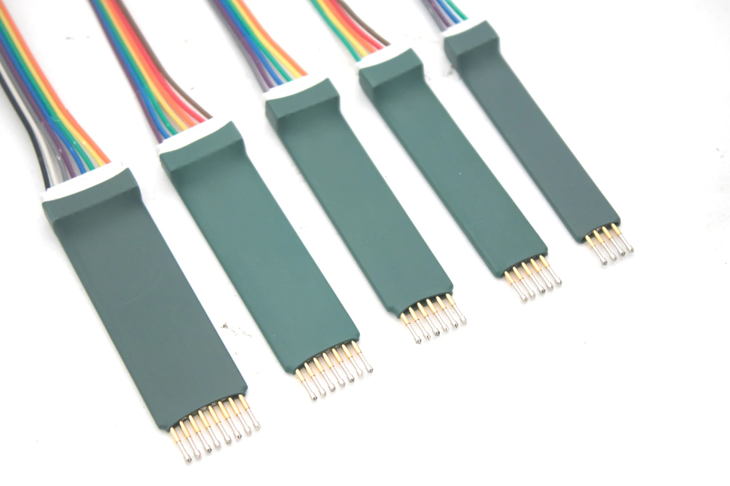 Imagem -04 - Suporte de Teste Burning Clip Pin Fixture Debug Programming Program Arm Jtag Probe Tools 1.27 mm 1.5 mm 2.00 mm 2.54 mm 2p 3p 4p 5p 6p 8p Pwb