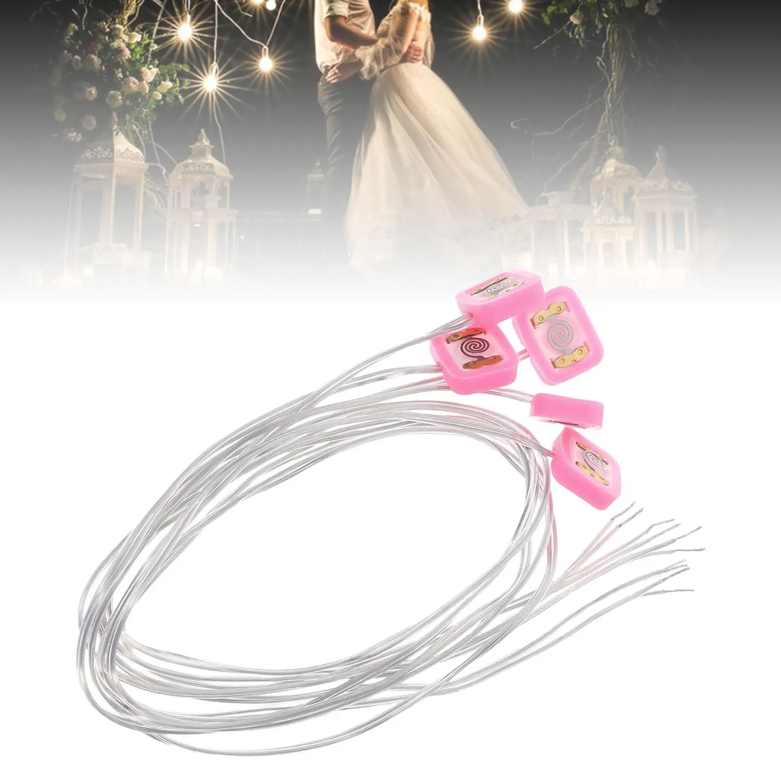 5 Pieces 50cm Extension Cords Electrical Wires Copper Wedding Fuse Party