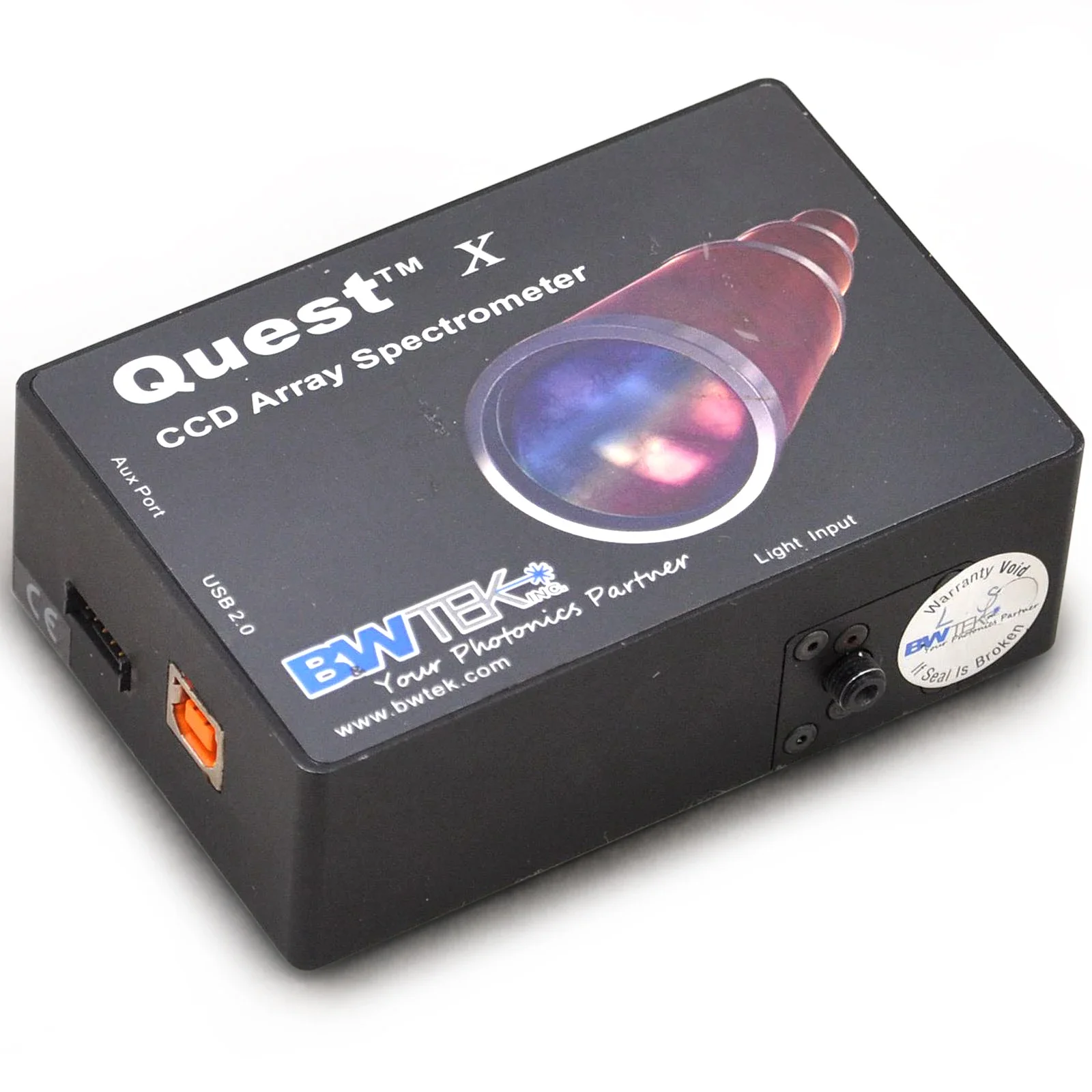 BRC112P-V Laser Portable Light Spectrometer CCD Array Laboratory Spectrometer Scientific Research Used Shipped With Software