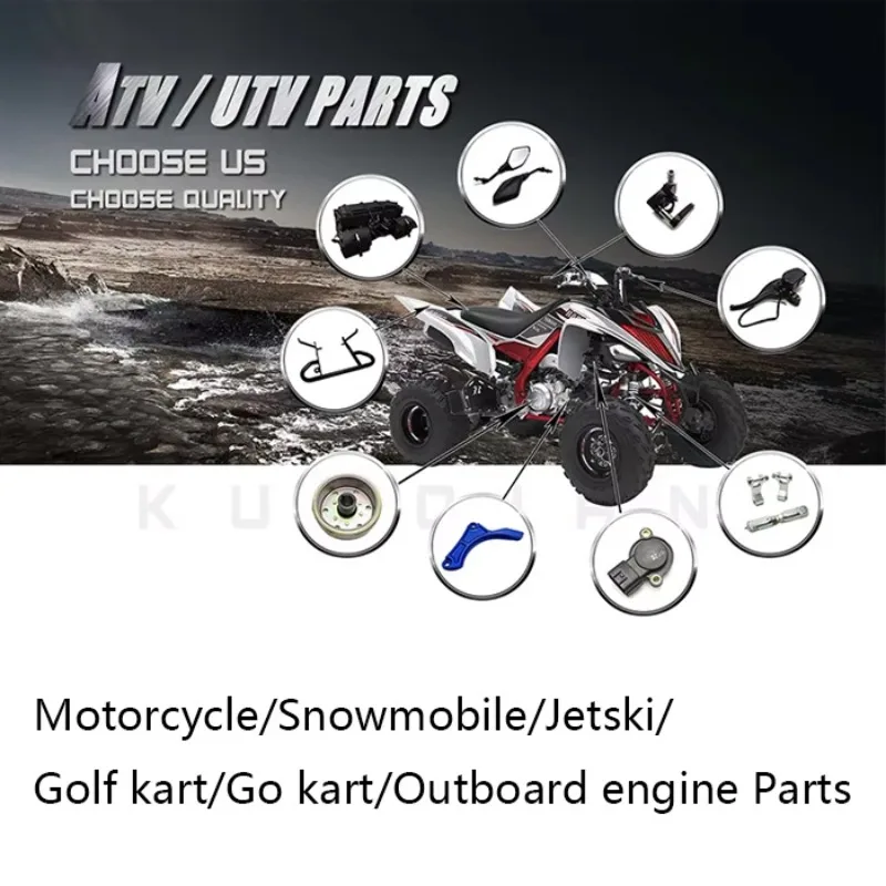 مجموعة العمود المرفقي مع قضيب التوصيل لقطع غيار Polaris RZR 900 RZR XP 900 2013-2014 OEM 1204599-1 ATV UTV