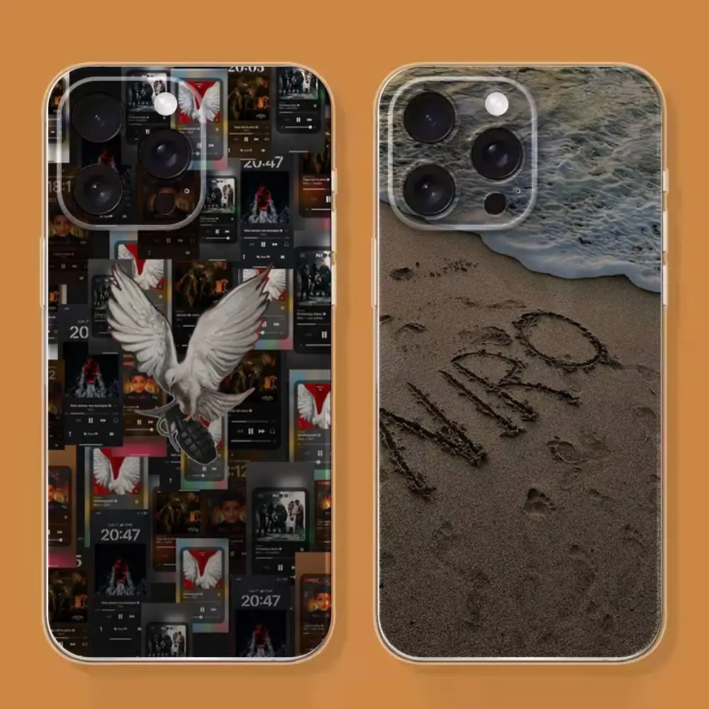 

N-NIRO OX7 Phone Case For iPhone 6,16,15,14,13,12,11,17 Pro,Max,Plus,X,XS,XR,SE,Mini Transparent Soft Cover