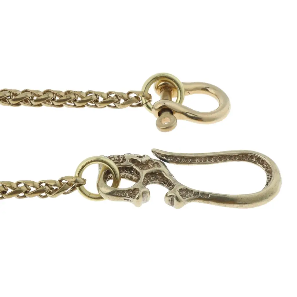 Men Cool Trouser Chain Skull Pendant Punk Wallet Chain for Jeans Biker Wallet Bag Fashion Accessory