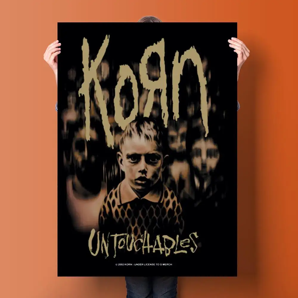 korn  Poster Decorative Painting Canvas Poster Gift Wall Art Living Room Posters Bedroom Painting