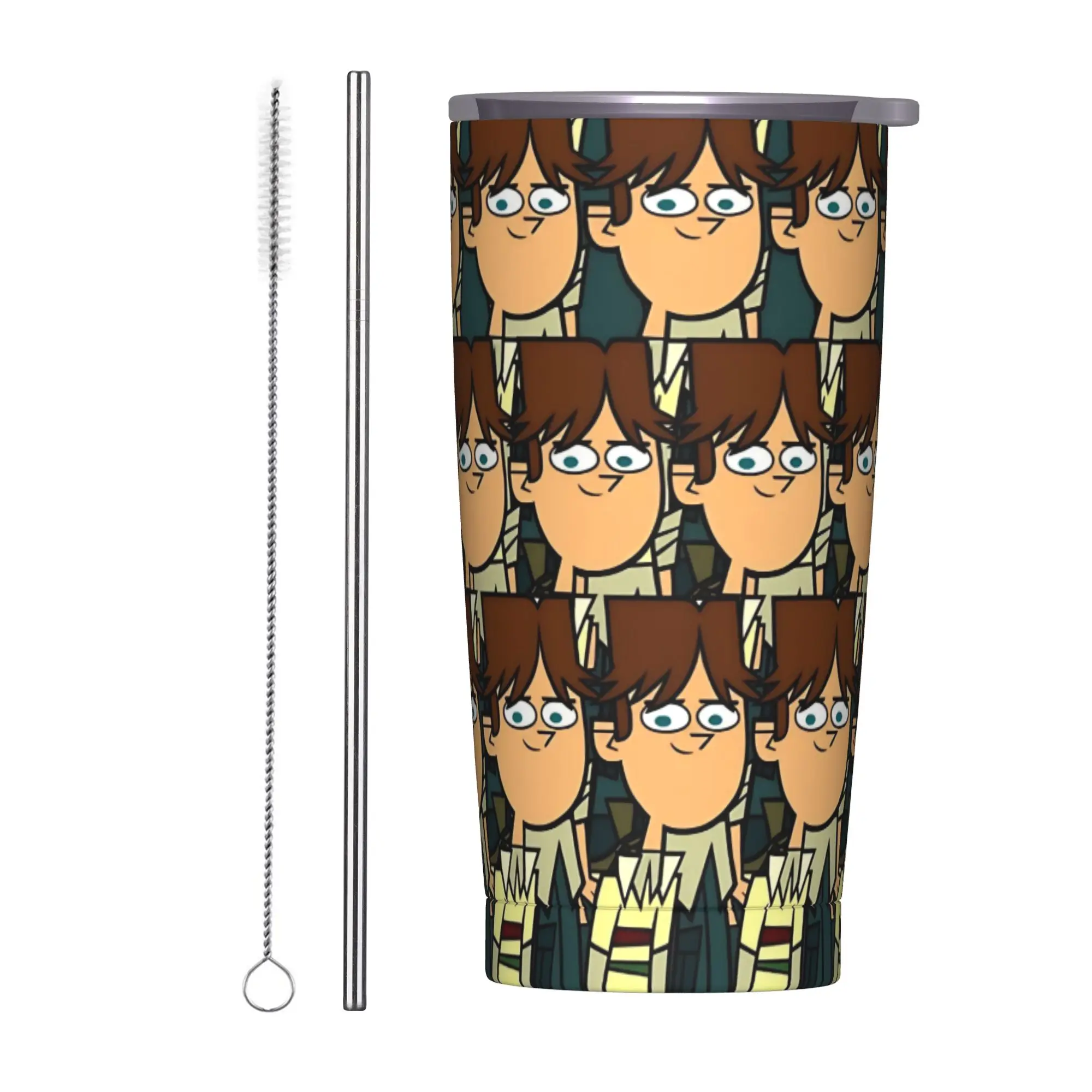 Totals Dramas Cody Tumbler Vacuum Insulated  Coffee Cups Vacuum Flask Double Wall Mug Hot Cold Drink, 20oz