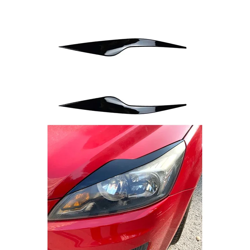 

Fit For Focus 2 MK2 2.5 2008 2009 2010 2011 Car Headlight Eyebrow Eyelids Headlamps Cover Body Kits Tuning