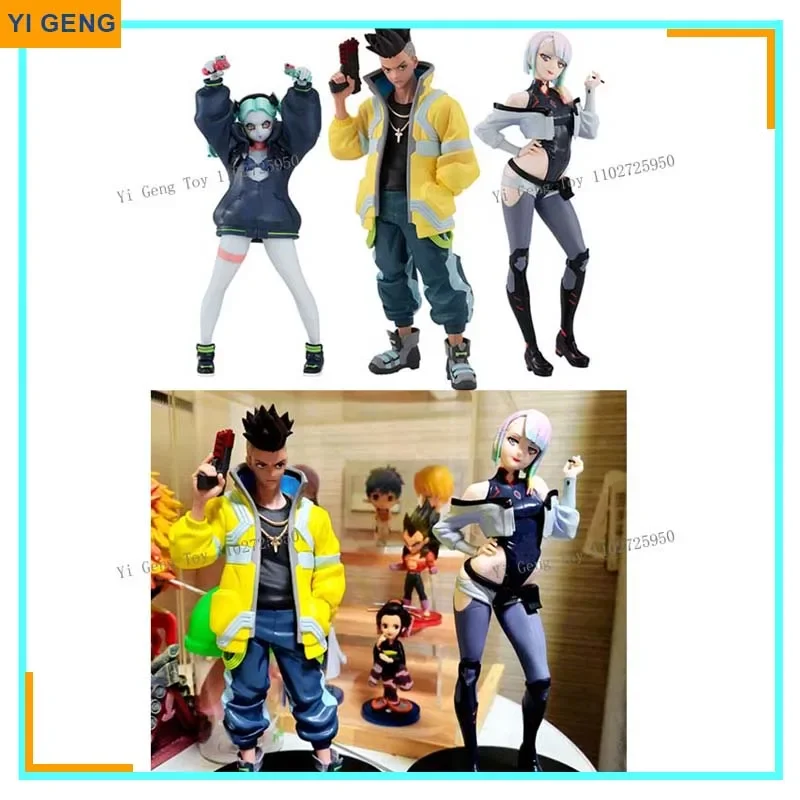 

In Stock Gsc Pop Up Parade Cyberpunk Edgerunners Rebecca David Lucy Action Figure Anime Statue Model Collection Doll Toy Gifts