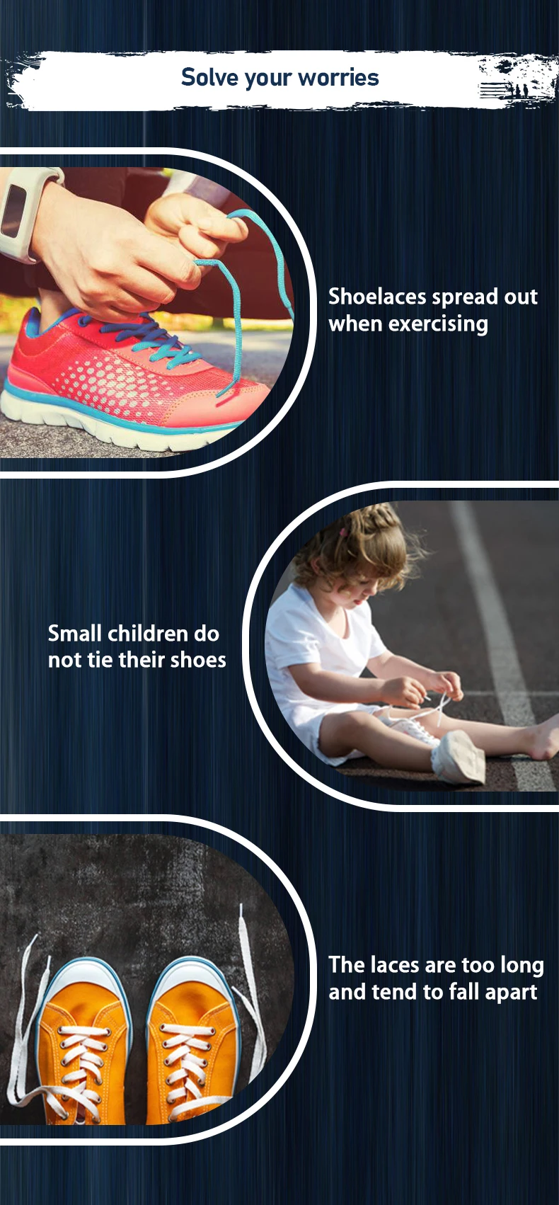 Drehbare Schnürsenkel-Schnallenverriegelung, Schnellverschluss ohne Schnürsenkel, bequemes Schuhzubehör für Laufschuhe, Sneaker, Sportschuhe und Freizeitschuhe für Damen, Herren und Kinder. – Detail 3