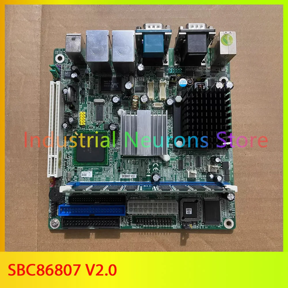 

Integrated CPU Dual Network Port Industrial Control Computer Motherboard SBC86807 V2.0