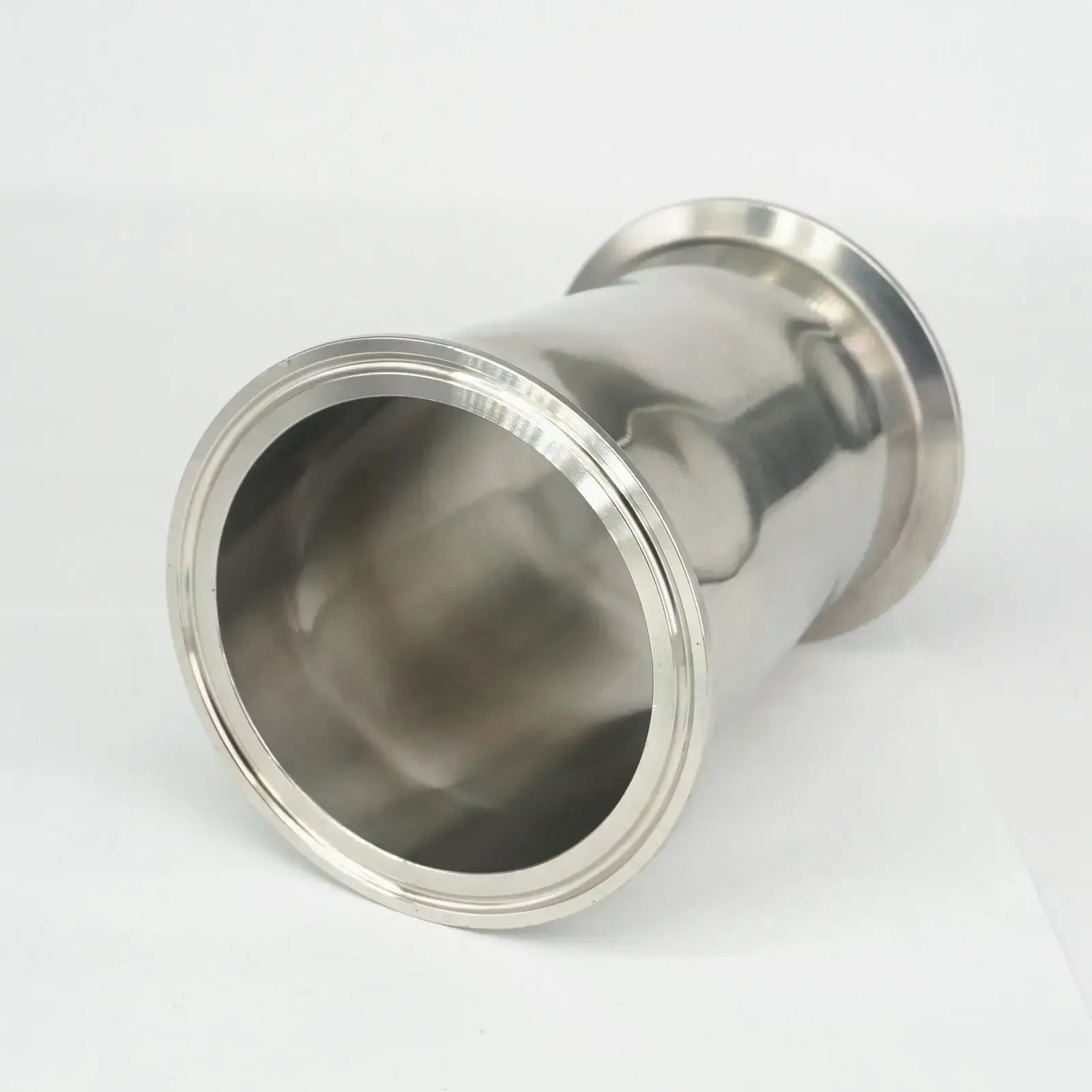 Fit Tube O.D 89mm-76mm Tri Clamp 3.5"-3" Ferrule 106-91mm 304 Stainless Steel Sanitary Pipe Fitting Reducer