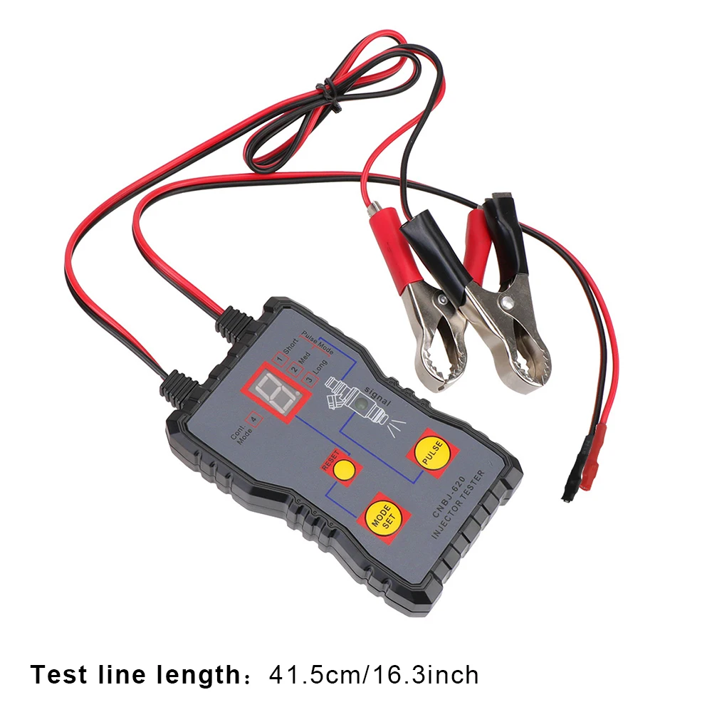 Fuel System Scan Tool Car Fuel Injector Tester Automotive Cleaning Tool Kit Portable Injector Flush Cleaner