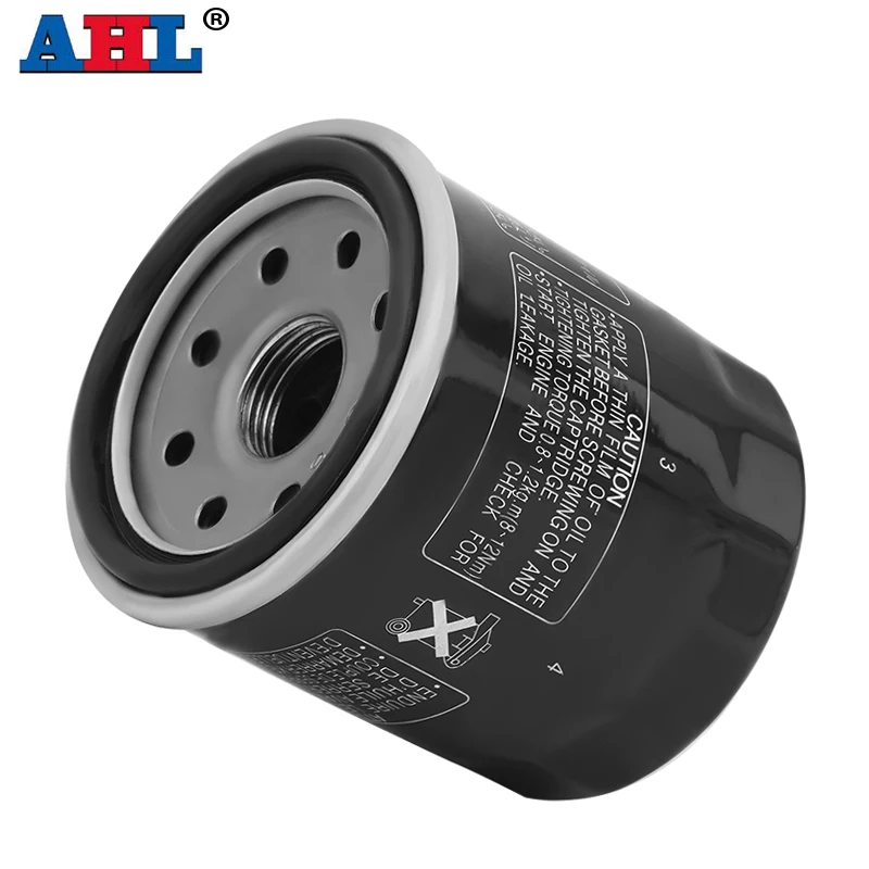 Motorcycle Oil Filters For YAMAHA YZFR1 YFM350 YFM400 YFM450 FZR1000 VMX1200 XJR400 XV1700 Road Star YXR660 Rhino 5GH-13440-00