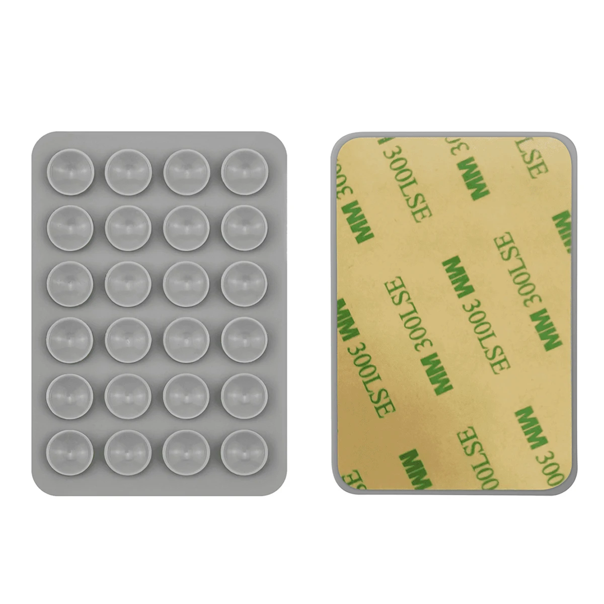 Silicone Suction Pad Double Sided For Mobile Phone Fixture Suction Cup Backed Adhesive Silicone Rubber Sucker Pad For Fixing image 6
