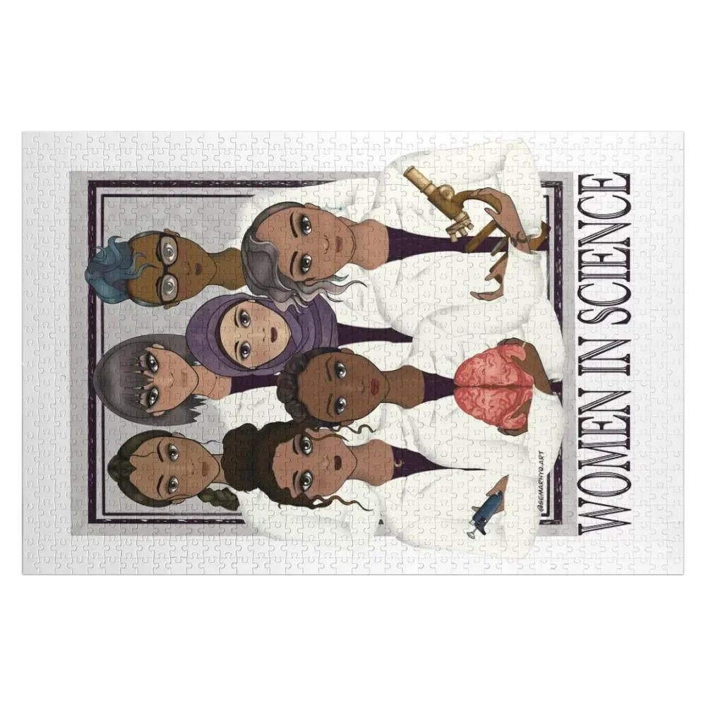 

Women in Science Jigsaw Puzzle Customizeds For Kids Custom Puzzle