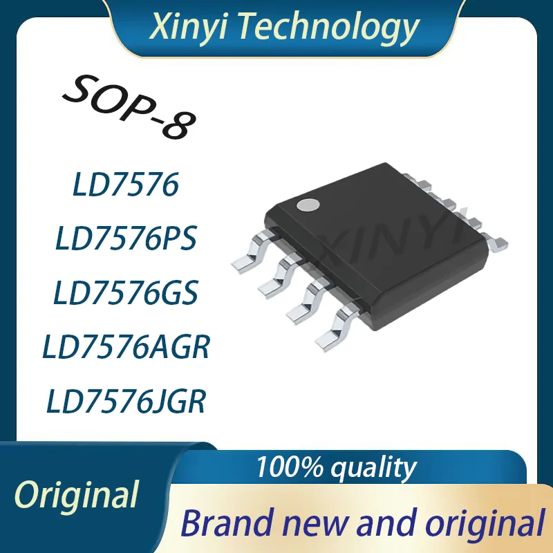 10PCS/LOT LD7576 LD7576PS LD7576GS LD7576AGR LD7576JGR SOP-8 SMD LCD power chip New In Stock Original