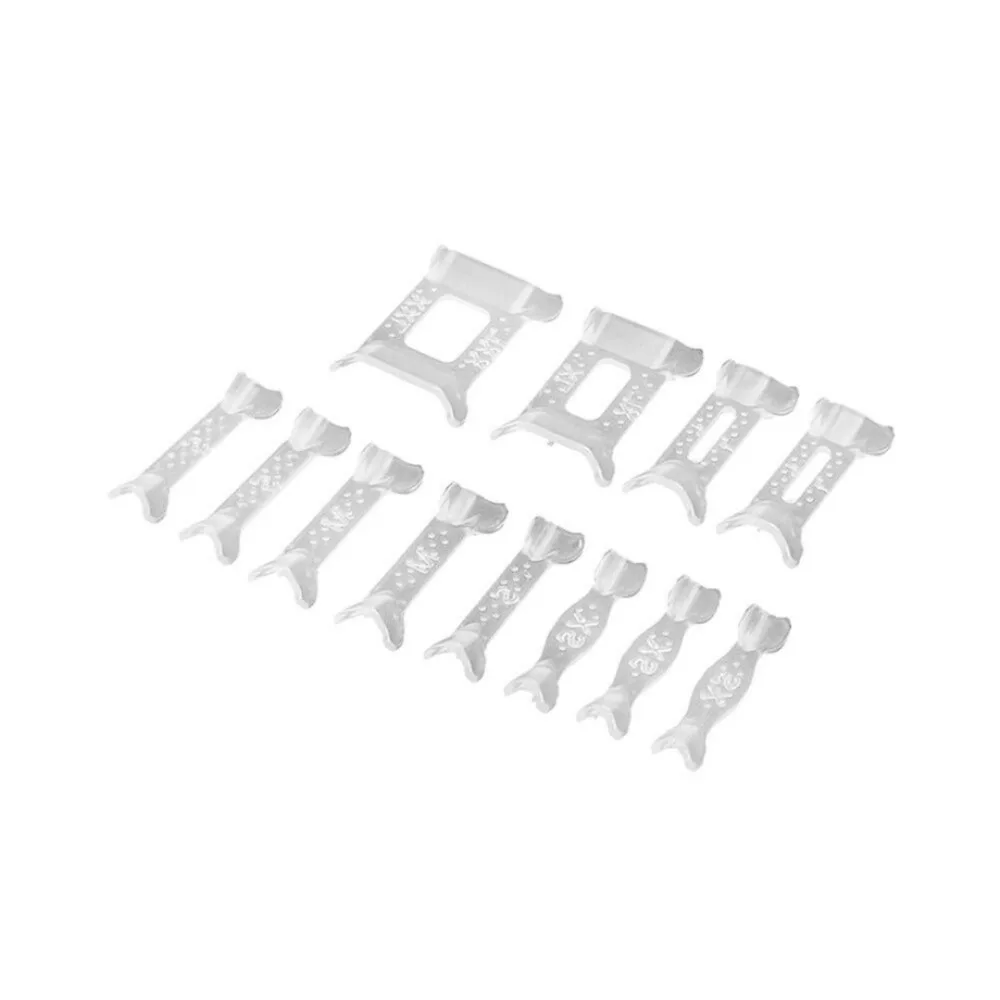 12pcs Ring Adjustment Pad Invisible Transparent Plastic Inner Sticker Anti Slip Artifact for Ring Reduction Fixed Adjuster mold