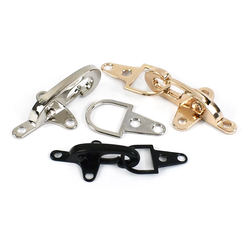 2/5 قطعة Meetee أبازيم معدنية للحقائب مشبك قفل معطف حزام مشبك حلقة تسلق الزخرفية زر سترة اطفاء مقاطع الأجهزة #2