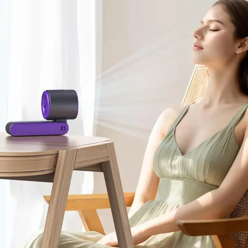 

Светодиодный дисплей Охлаждающий вентилятор Настольный вентилятор Удобный небольшой настольный вентилятор Настольный вентилятор