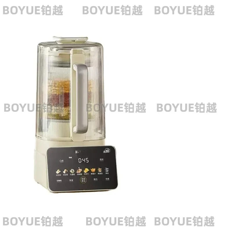 Soy Milk Maker Quiet Wall Mounted Non Coating Inverter Removable Household Blender for Smoothies and Juice