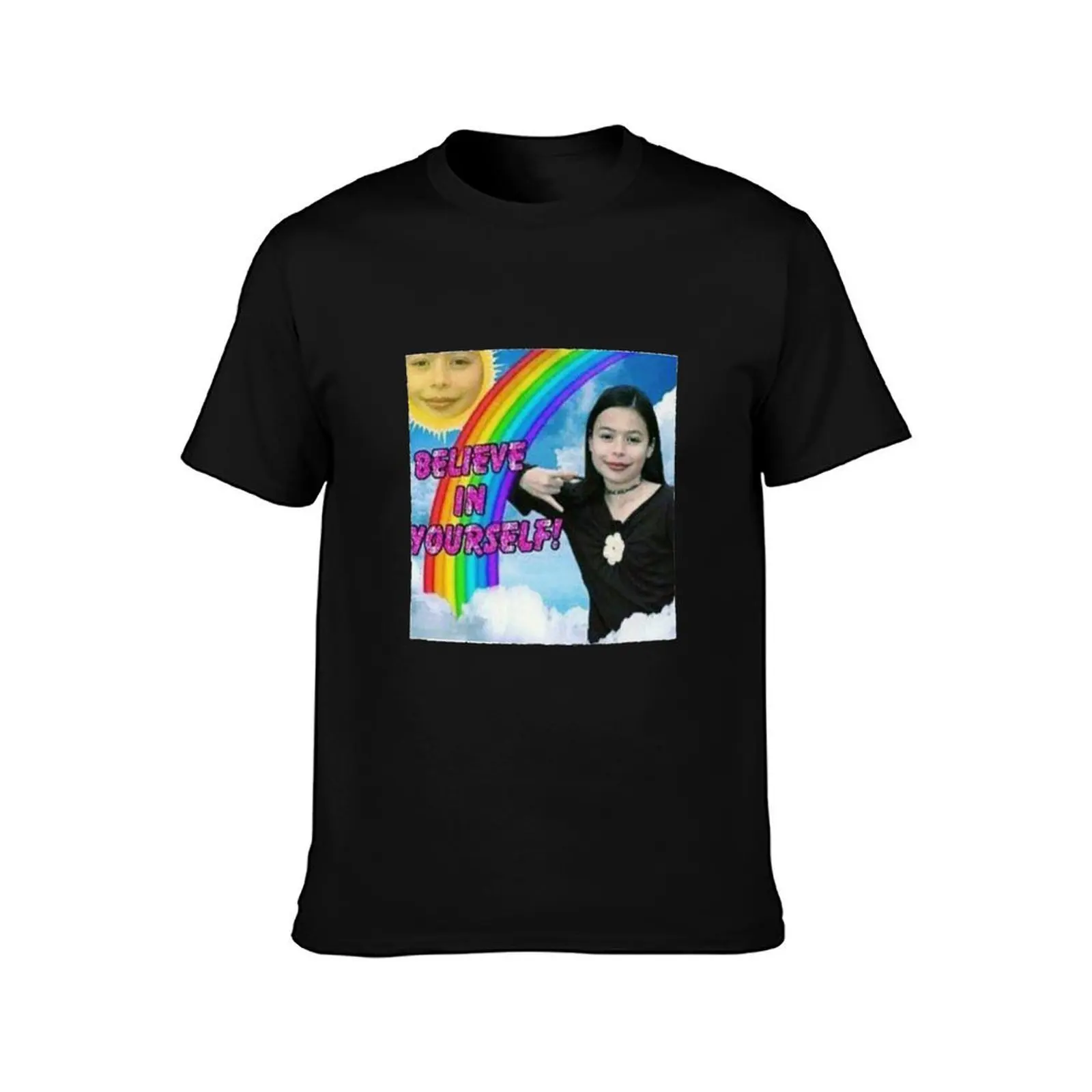 Miranda Cosgrove T-Shirt Retro Style Print Casual Top T-Shirt