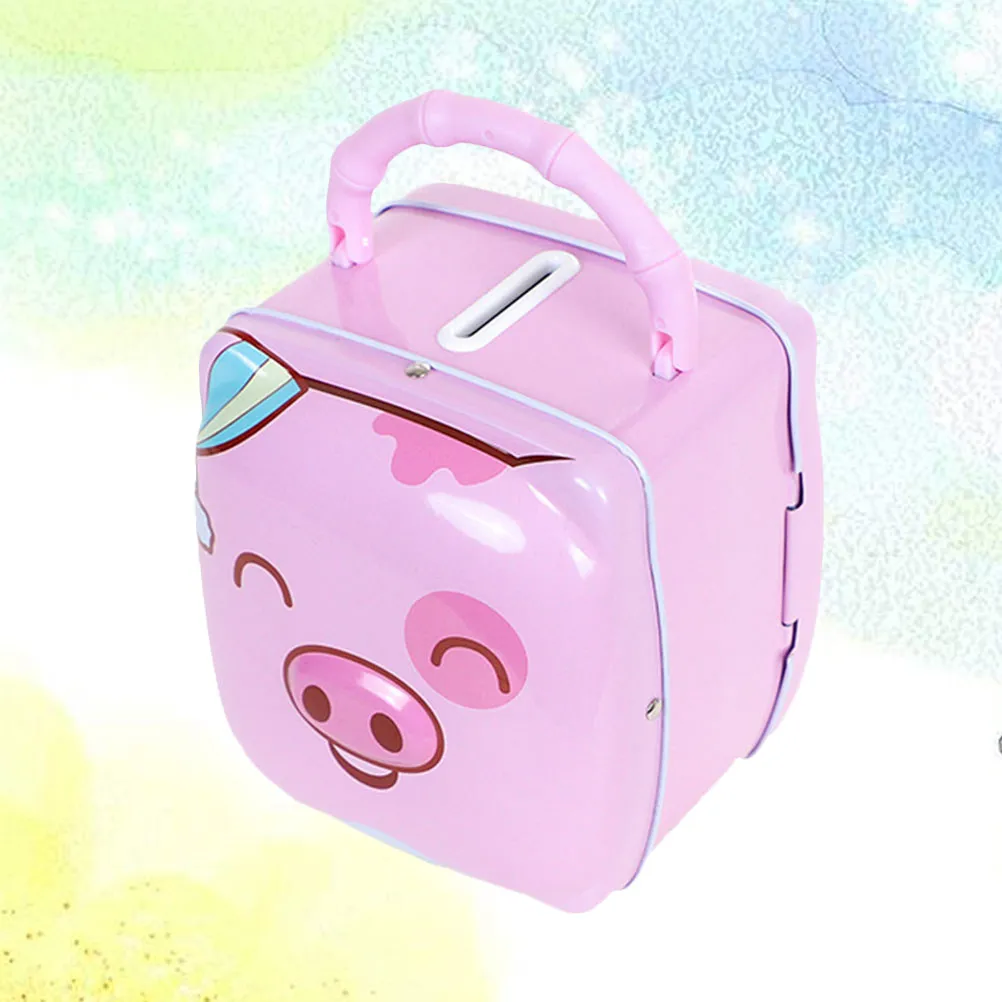 Creative Pig Shaped Piggy Bank Saving Pot Coin Holder Money Box Bedroom Decorative Gift Present Saving Pot