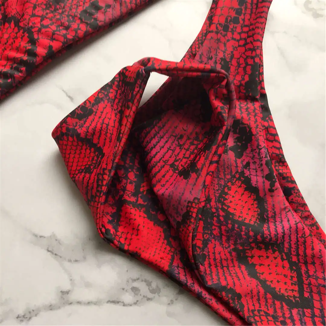 Neuer S - XL Sexy Hot Pink Leopard Bikini Damen Bademode Zweiteiliger Bikini Badeanzug Badebekleidung Schwimmanzug Damen V871P – Detail 39