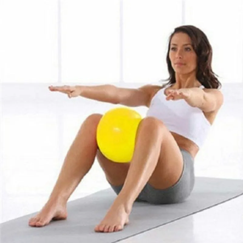 25cm Yoga Ball Exercise Gymnastic Fitness Pilates Ball Balance Exercise Gym Fitness Yoga Ball Indoor Training Yoga Ball Core