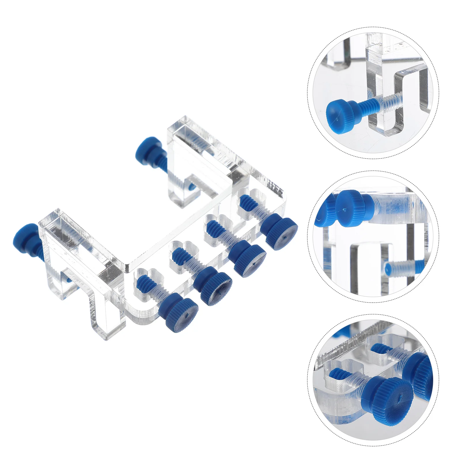 

Держатель дозирующего насоса для аквариума, прозрачный фиксирующий зажим для труб, акриловый водяной шланг, органайзер для аквариума с винтами для настенного монтажа для домашних животных