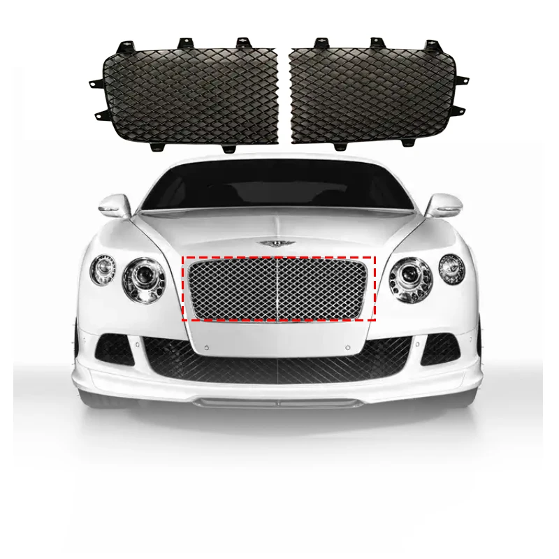 

Auto Parts Grille Radiator Grille Meshs for Bentley Continental GT 2016 2017 2018 3W3853683A 3W3853684A