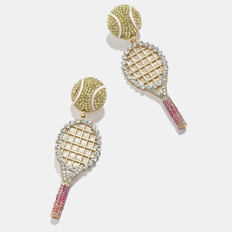 Sport Earrings for Women | Pickleball Earring | Cute Statement Earring for Women | Game Day Earrings Dangling Jewelry