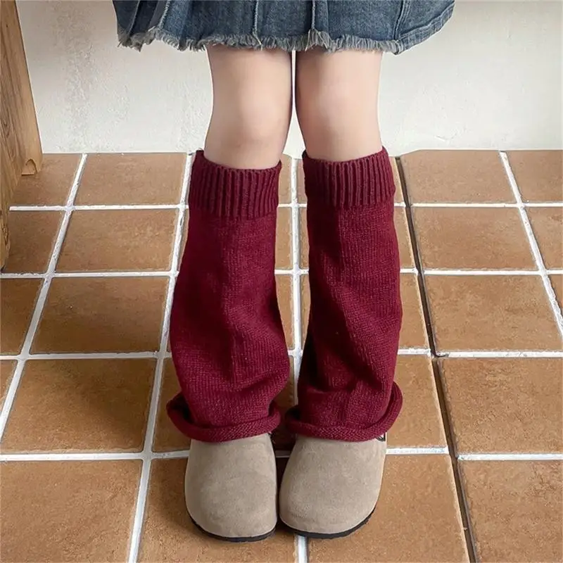 C63C أنبوب طويل لتدفئة الساق للأطفال، مريح للاستخدام اليومي للشباب الذين يواكبون الموضة #2