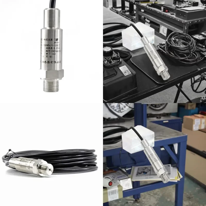 Universal 0-200Pa IP65 Safe Grade Pressure Transmitter 4-20mA Output High Quality 316L Stainless Steel ISO9001/CE/ROHS