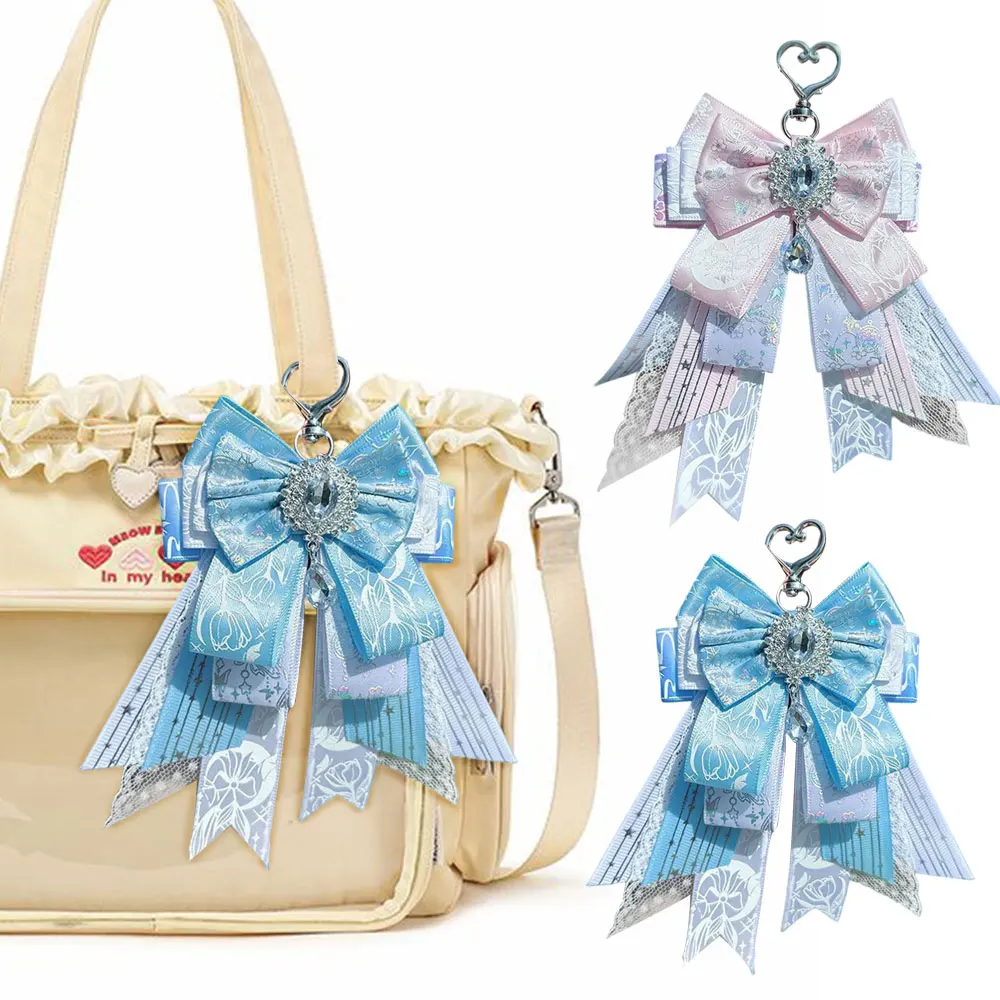 

Аксессуары в стиле Лолита: банты и подвески для итабэгов, двухслойные, в стиле Ins, подарок для подруги, для декора своими руками