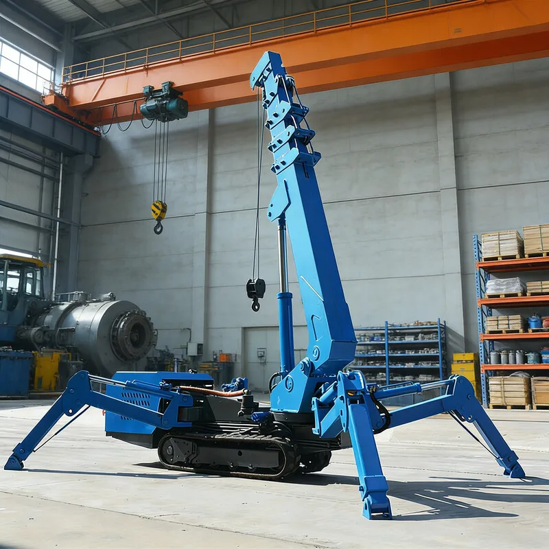Customized 21m Spider Crane – High Boom, Accessories Available, Glass Facade Cleaning & Installation, Factory Direct