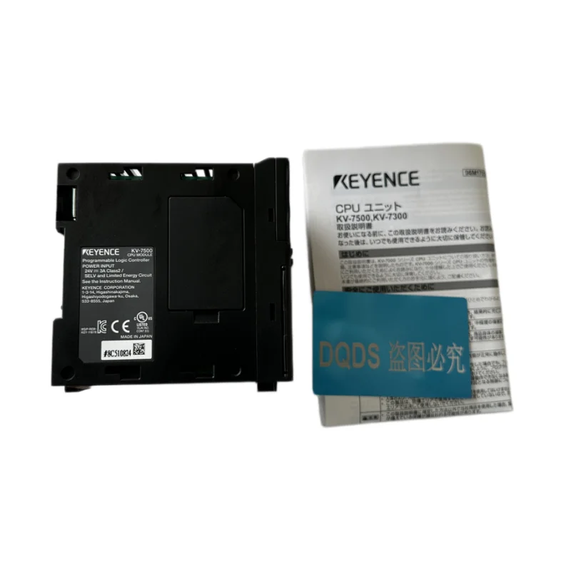 Keyence KV-7500 Industrial PLC CPU Module High Speed PLC CPU Unit Built-in EtherNet/IP Industrial Automation Motion Control