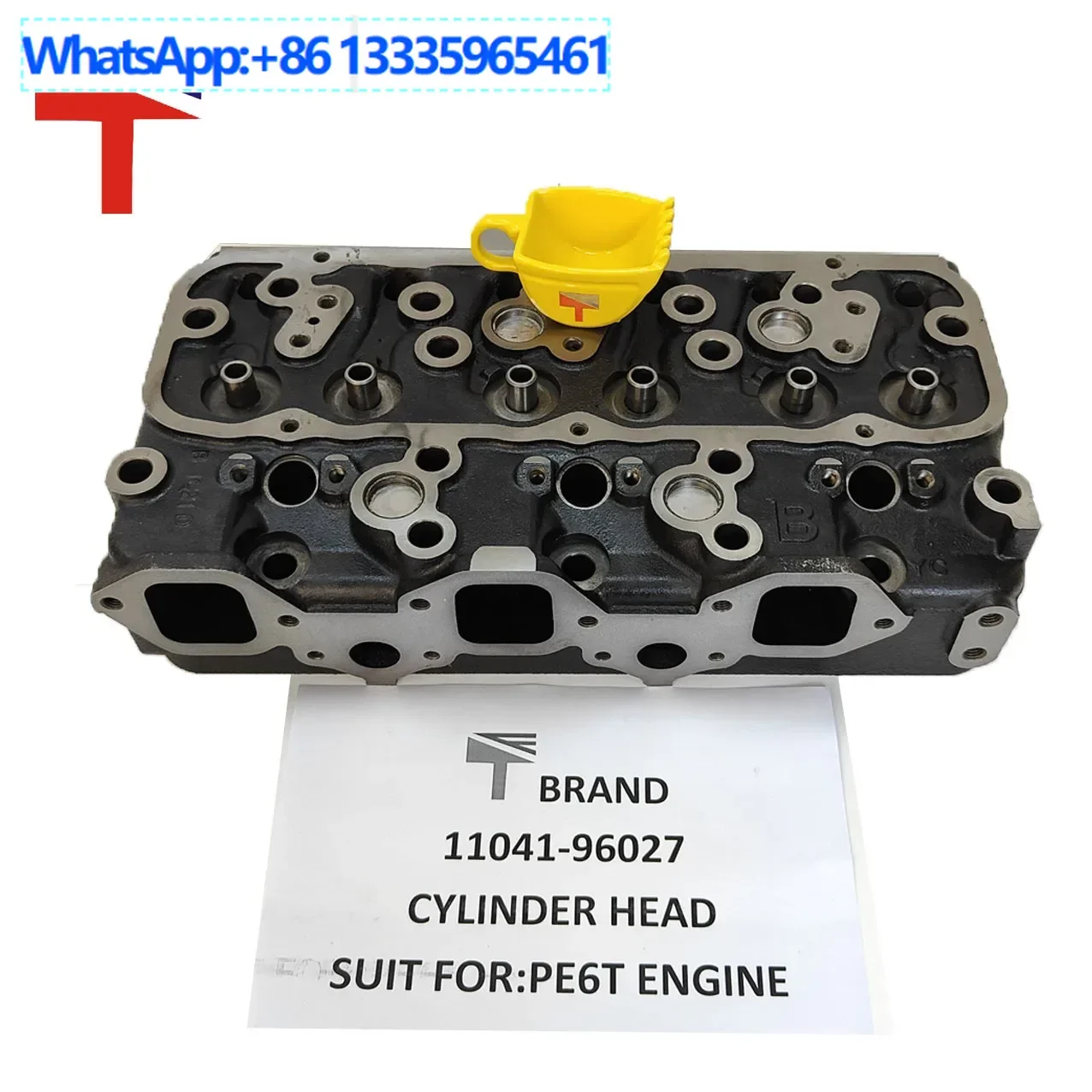 

Cylinder head 11041-96027 for construction machinery PE6T engine parts
