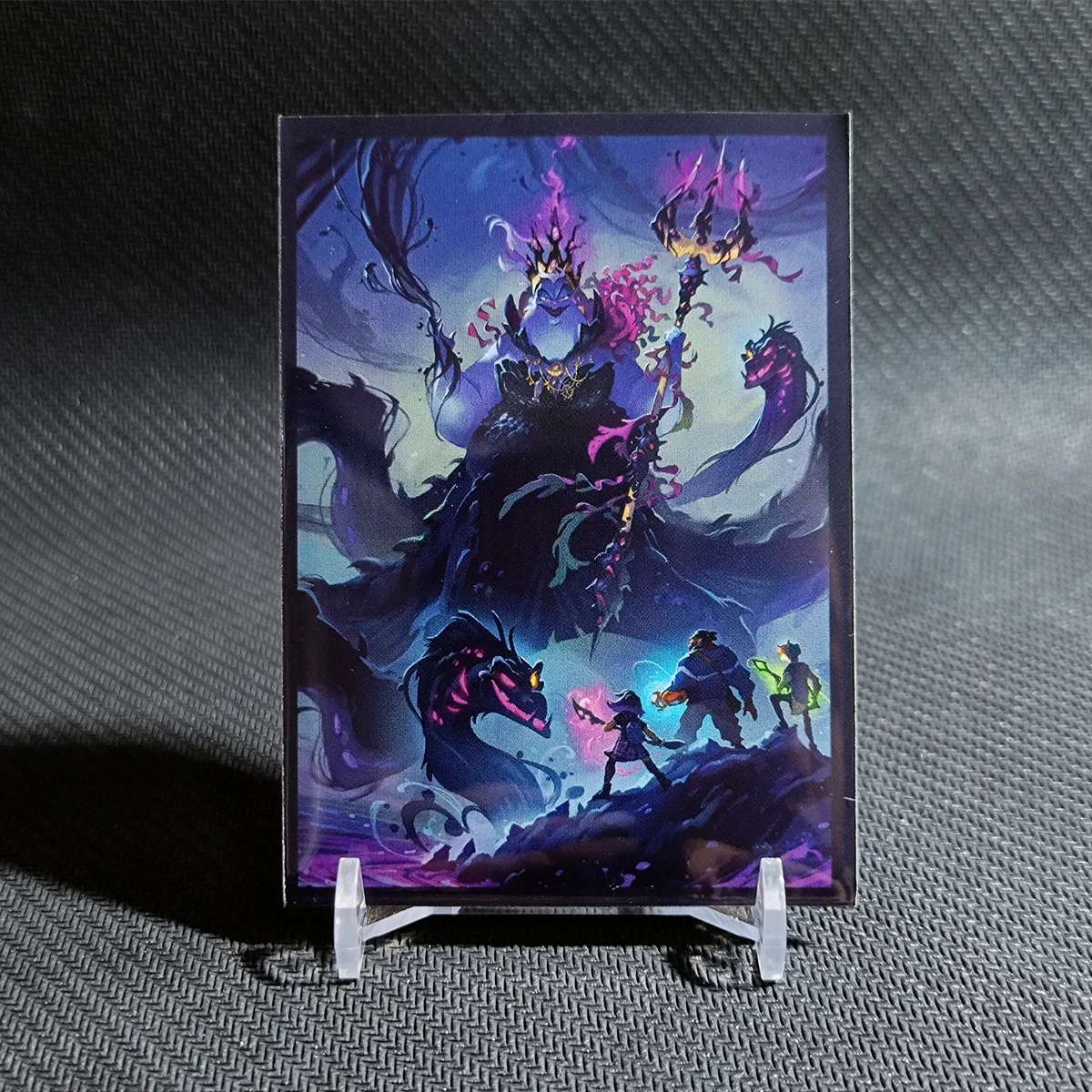 Lorcana Ursula Card Sleeves Standard Size Trading Card Protectors Transparent Playing Games Protector Cards Folder Case 66x91mm