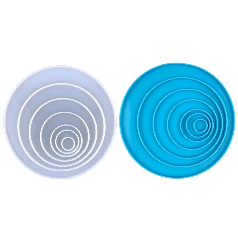 

DIY Round Pendant Decor Silicone Mould Suitable for Epoxy Resin Diy Crafts Jewelry Making Home Wall Decorations Drop shipping