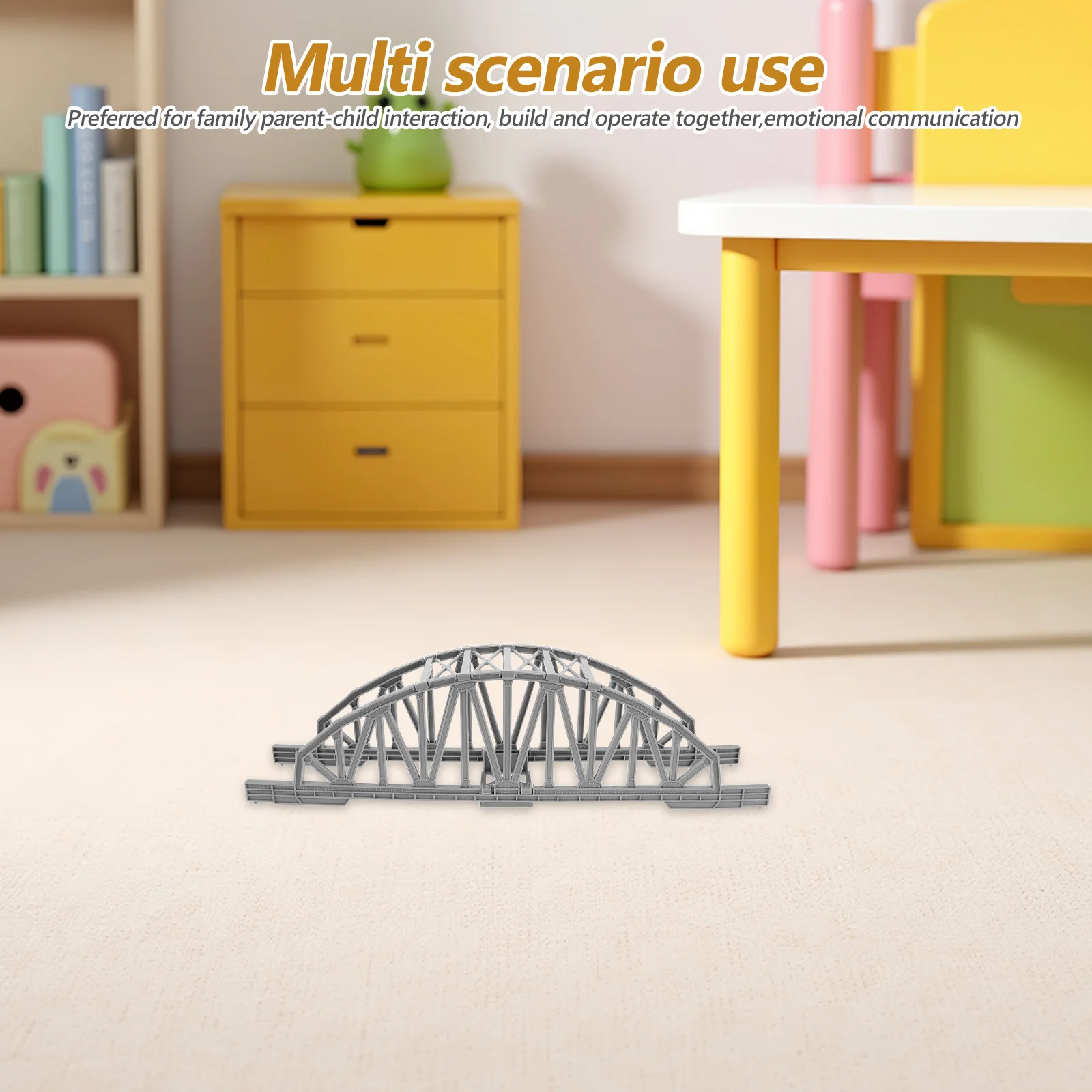 Simulation Track Kids Train Bridge Support For Railway Layouts Railroad Bridge Accessory Track System Scene Building Train Set