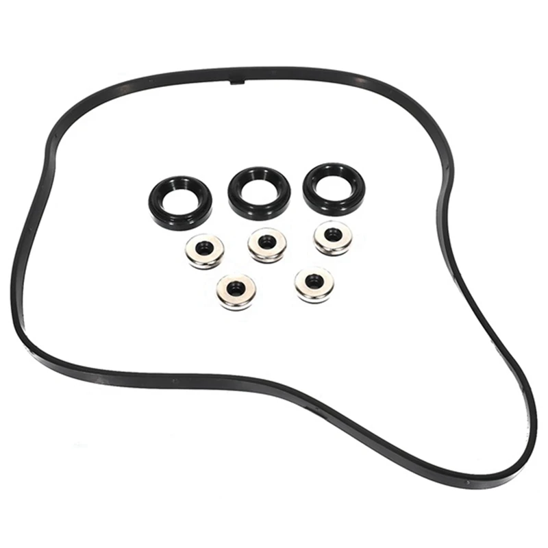 8X Engine Valve Cover Gasket Set 12030-P8A-A00 For Honda Acura -Accord Odyssey Pilot CL TL MDX 3.0L 3.2L 3.5L V6