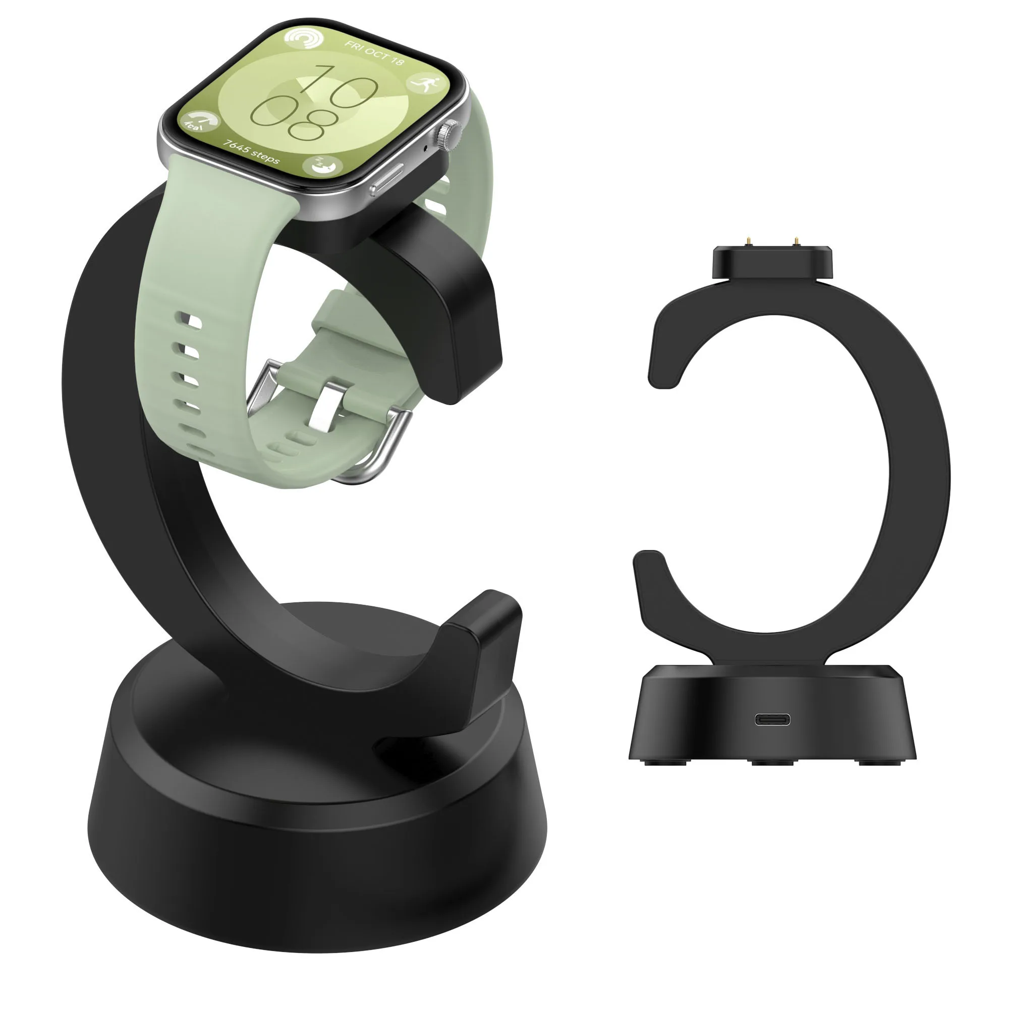 

New Charger Honor Band 9 7 6 Charging Dock for Huawei Watch Fit 3/ Fit 2/ Fit Mini Replacement USB Cable Magnetic Black 2025