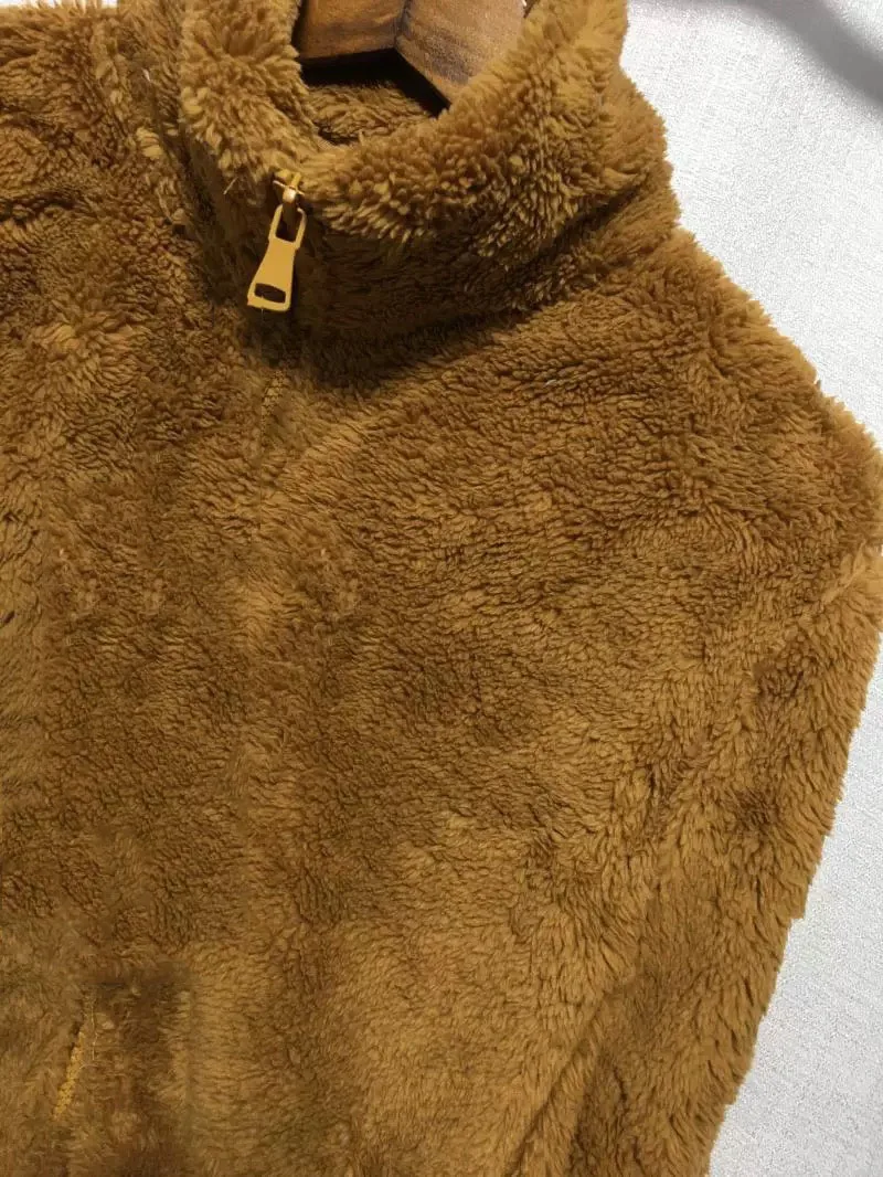 

Осенне-зимнее женское длинное бархатное флисовое пальто с рукавами на молнии, теплая куртка из кораллового флиса, верхняя одежда полной длины, удобное пальто