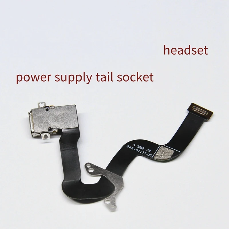 Charging Cable For Meta Quest 3 Charging Port Flex Cable Power Headphone Jack Replacement Part Accessory