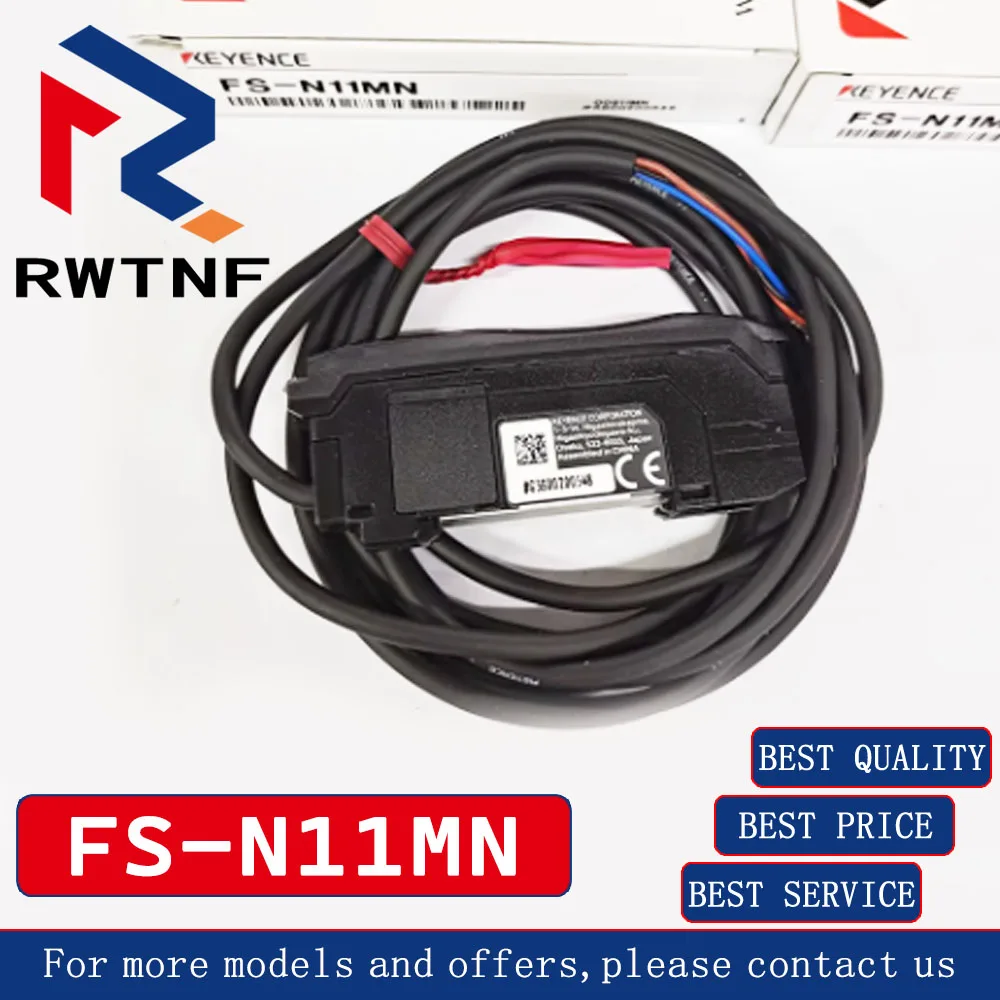العلامة التجارية الجديدة حقيقية FS-N11MN KEYENCE NPN مستشعر مكبر للصوت الألياف الضوئية الرقمية #1
